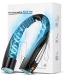 Hionly AI Portable Neck Fan, 6 Speeds
