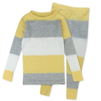 HonestBaby 2-Piece Organic Cotton Pajamas - Bold Stripe