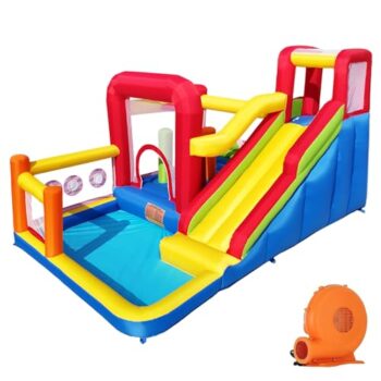 Hongcoral Inflatable Bounce House with Slide