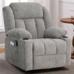 Ketaiyou Swivel Recliner Chair with Massage