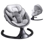 LAREX Portable Electric Baby Swing with Bluetooth
