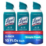 Lysol Air Sanitizer Spray, 10 oz (Pack of 3)