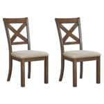 Moriville Modern Farmhouse Upholstered Dining Chair