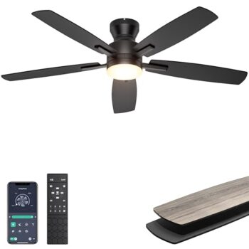 Ohniyou 52'' Modern Ceiling Fan with Lights