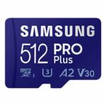 Samsung PRO Plus 512GB microSD Card & Adapter