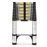 SocTone 12.5 FT Lightweight Telescoping Ladder