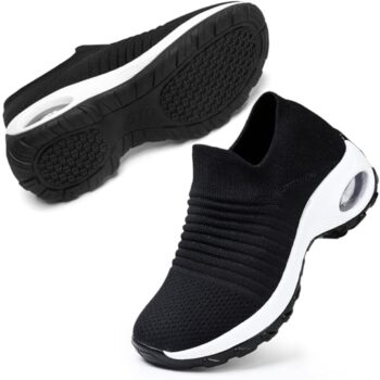 STQ Women's Slip-On Arch Support Sneakers