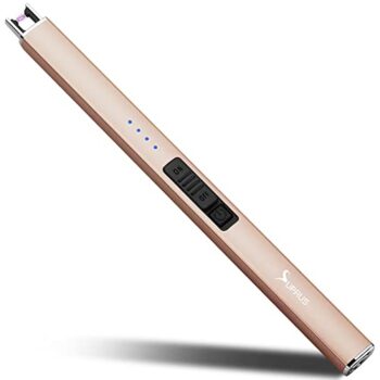 SUPRUS USB Rechargeable Windproof Arc Lighter