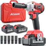 AOBEN 21V Cordless Impact Wrench with Batteries