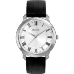 Bulova Men's Classic 41mm Leather Watch