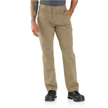 Carhartt Men's Straight Twill Dungarees, Dark Khaki