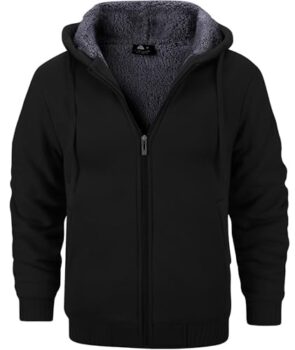 GEEK LIGHTING Men's Fleece-Lined Hoodie XXL