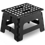Handy Laundry Folding Step Stool - Black