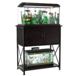 Herture Metal Aquarium Stand for 20-29 Gallons