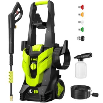 High Pressure Washer with Foam Cannon