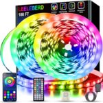 Leeleberd 100ft RGB LED Strip Lights