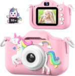 Mgaolo Kids Digital Camera Toy (Camo Pink)