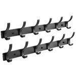Optish 2 Pack Wall Mount Coat Rack