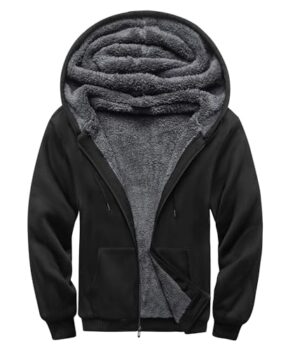 SCODI Men's Heavyweight Full Zip Hoodie