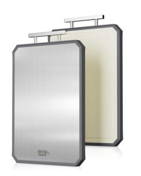 SNOWCLAD Stainless Steel Double-Sided Cutting Board
