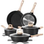 SODAY 12-Piece Nonstick Cookware Set