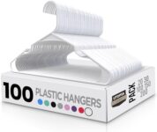 Utopia Home 100 Pack Plastic Hangers