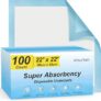 100 Count Super Absorbent 22” Disposable Pads