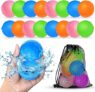 16Pcs Reusable Water Balloons for Kids