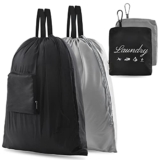 2 Pcs Travel Laundry Bags