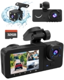 4K Dash Cam Front and Rear Inside