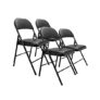 4-Pack Padded Folding Chairs