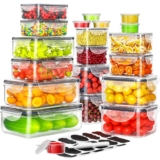 40 PCS Airtight Food Storage Containers