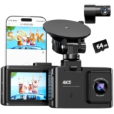 4K Dual Channel Dash Cam with WiFi