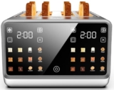 4 Slice Digital Touchscreen Toaster