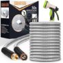 50 ft Stainless Steel Hose with Nozzle