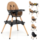 6-in-1 Convertible High Chair for Babies
