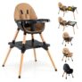 6-in-1 Convertible High Chair for Babies