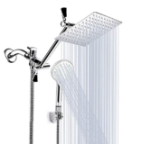 8-Inch High Pressure Rainfall Shower Head Combo