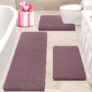 Bathroom Rug Set 3 Pieces 