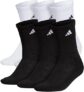 adidas Men’s Cushioned Crew Socks 6-Pack
