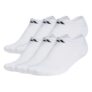 adidas Men’s Cushioned No Show Socks (6-Pair)