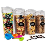 Airtight Cereal Storage Container 4 Pack