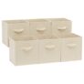 Amazon Basics Collapsible Fabric Storage Cubes