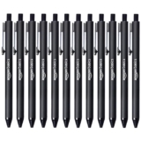 Black Ballpoint Pens, 12-Pack