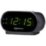 Amazon Basics Small LED Alarm Clock