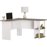 Dakota L-Desk with Bookshelves
