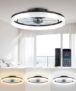 AQUBT Modern Ceiling Fan with Lights