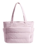 BAGSMART Lightweight Quilted Tote Bag