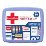 Band-Aid Portable Emergency First Aid Kit