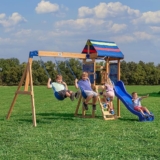 Bay Pointe Cedar Wood Swing Set